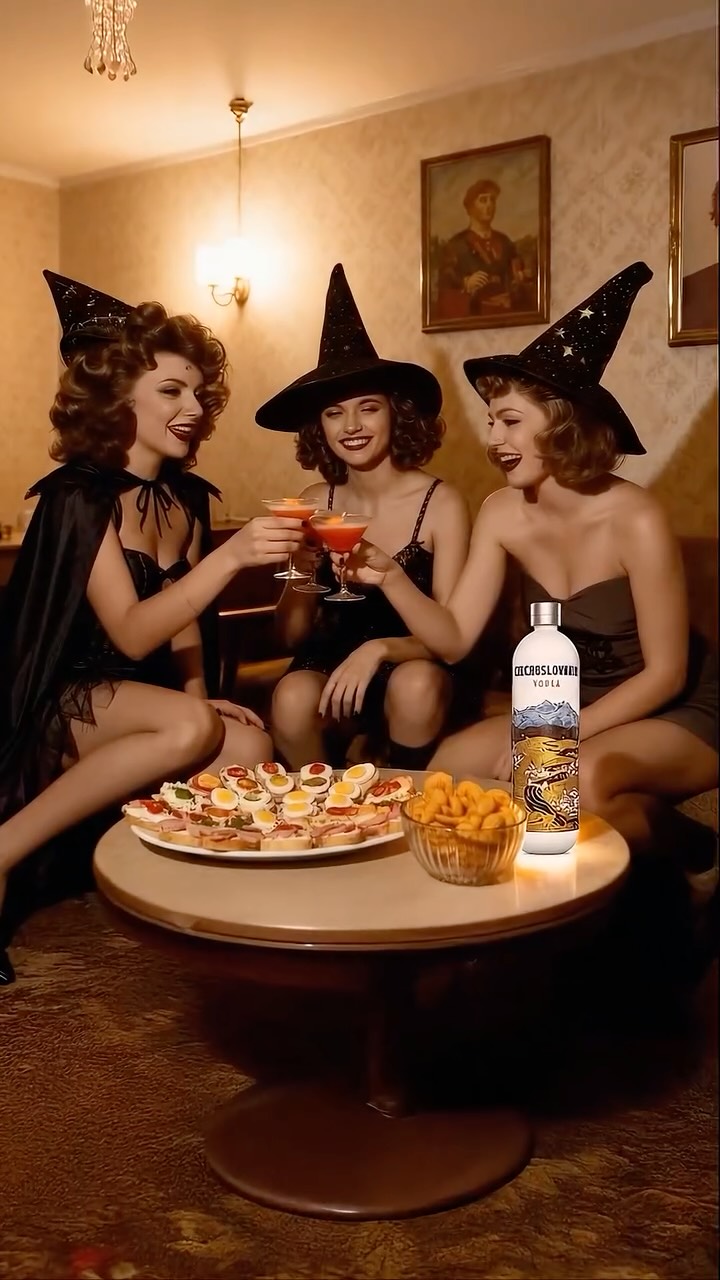 Užite si s nami Haloween s trochou retro šarmu a nezameniteľnou chuťou CZECHOSLOVAKIA VODKY.🧙🍸